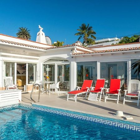 Relaxing Villa Heated Pool Luxurious Views Massage Santa Ursula  Ngoại thất bức ảnh