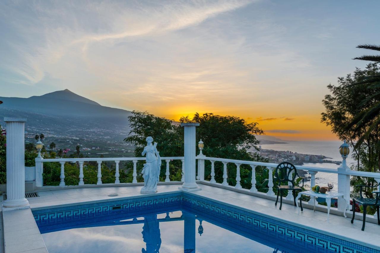 Relaxing Villa Heated Pool Luxurious Views Massage Santa Ursula  Ngoại thất bức ảnh