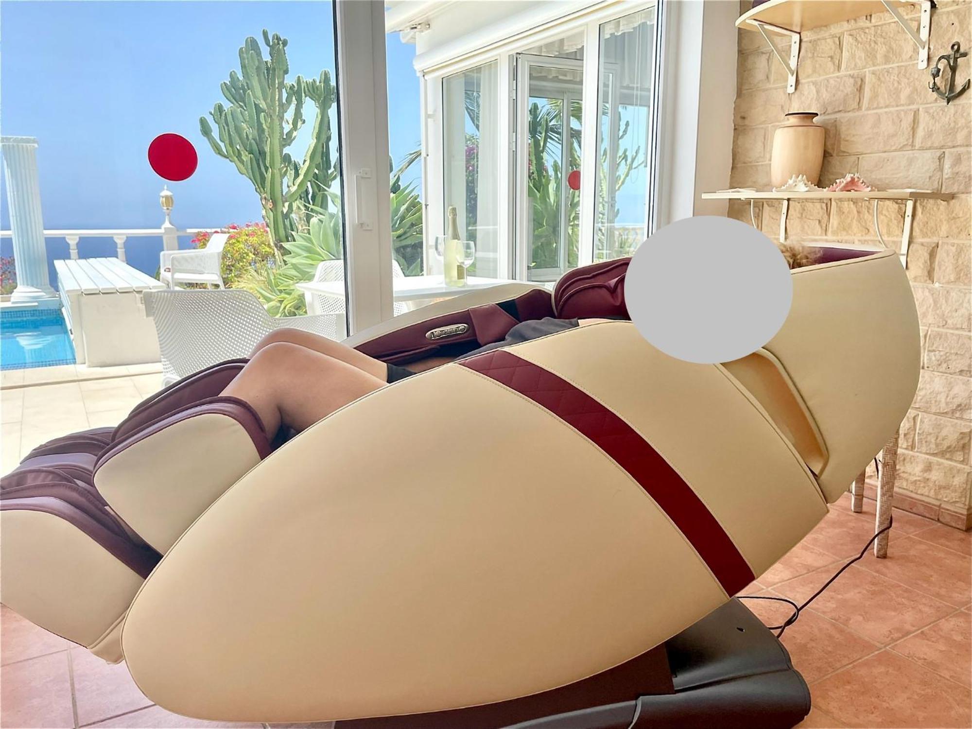 Relaxing Villa Heated Pool Luxurious Views Massage Santa Ursula  Ngoại thất bức ảnh
